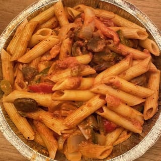 Italian Sausage and Peppers Ala Vodka